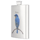 ブルーバード フラスク (左)