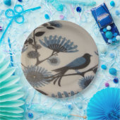 ブルーバード ペーパープレート (パーティー)