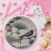 ブルーバード ペーパープレート (パーティー)