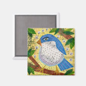 ブルーバード マグネット (正面/裏面)