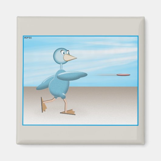 ブルーバード マグネット (正面)