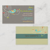 ブルーバード/マーケティング 名刺 (正面/裏面)