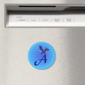 ブルーバード モノグラムイニシャル A マグネット (インサイチュ (食洗機))