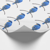 ブルーバード ラッピングペーパー (角)