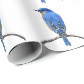 ブルーバード ラッピングペーパー (ロールコーナー)