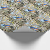 ブルーバード ラッピングペーパー (角)