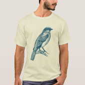 ブルーバード – 海青 Tシャツ (正面)