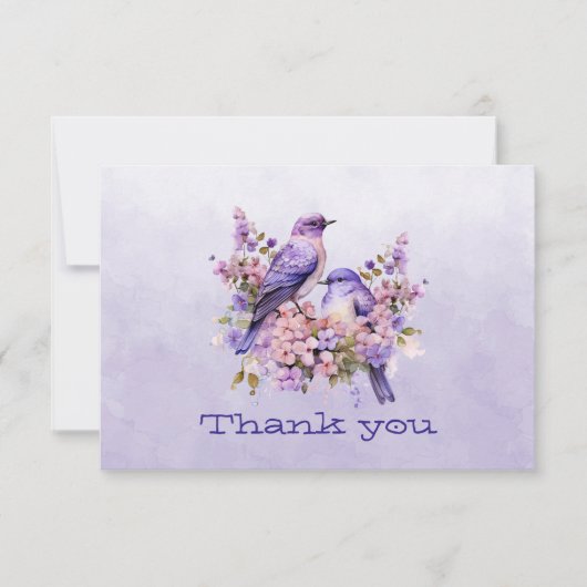 ブルーバード（花は紫） (正面)