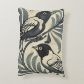 ブルーバード(w/c紙で) アクセントクッション (裏面(縦))