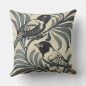 ブルーバード(w/c紙で) クッション (裏面)