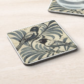 ブルーバード(w/c紙で) コースター (左側)