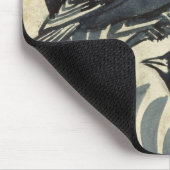 ブルーバード(w/c紙で) マウスパッド (コーナー)