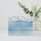 ブルーバーンウッド&ホワイトレーススクラップブック紙 (スタンド正面)