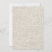 ブルーバ素朴ラップメイソンジャー結婚式招待状 招待状 (裏面)