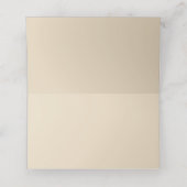 ブルーバ素朴ンウッドストリングライツ結婚ズプレイス プレイスカード (内部開封)