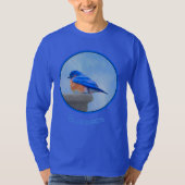 ブルーバ絵画ード·アート Tシャツ (正面)