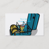 ブルーパカウェイ8rヴィンテージキャンプストーブ 名刺 (裏面)