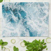 ブルーパシフィック海波 キッチンタオル (折り畳み)