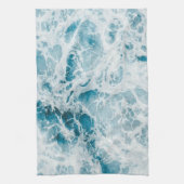 ブルーパシフィック海波 キッチンタオル (縦)