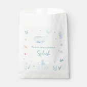 ブルーパステルアンダーザシー誕生日 フェイバーバッグ (正面)