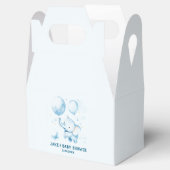 ブルーパステルエレファントフェイスボックス フェイバーボックス (オープン)