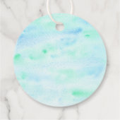 ブルーパステルツーザムーン宇宙誕生日 フェイバータグ (裏面)