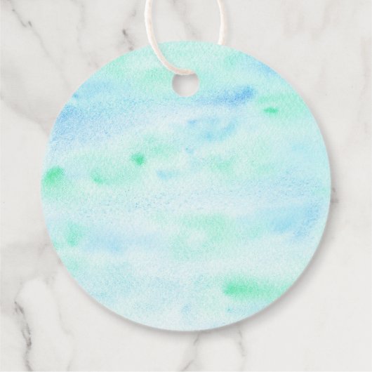 ブルーパステルツーザムーン宇宙誕生日 フェイバータグ (裏面)