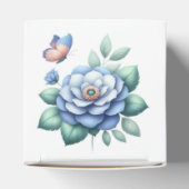 ブルーパステルフローラフェアリーファースト誕生日- フェイバーボックス (上部)