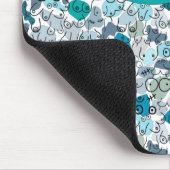 ブルーパステルブレスト マウスパッド (コーナー)