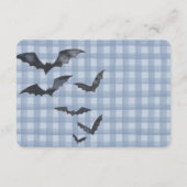 ブルーパステルリトルブー幽霊おむつラッフルインサート エンクロージャーカード (裏面)