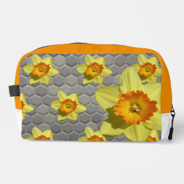 ブルーパターンダフォジルトイレタリーバッグ ドップキット