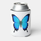 ブルーパピリオユリシーズバタフライクーラーボックス 缶クーラー (缶裏面)
