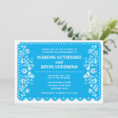 ブルーパペルピカドシンコデマヨ婚約パーティ 招待状 (スタンド正面)