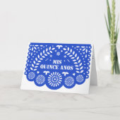 ブルーパペル王室のピカドミリカンスアニョス 招待状 (正面)