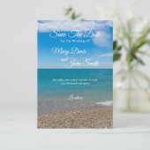 ブルーパラダイスアットミシガン日付を保存 セーブザデート (スタンド正面)