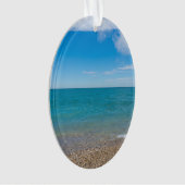 ブルーパラダイスアットレイクミシガン オーナメント (正面)