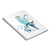 ブルーパレーケート ノートブック (右側)