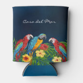 ブルーパロッ離れトの夏の家の名前 缶クーラー (正面)