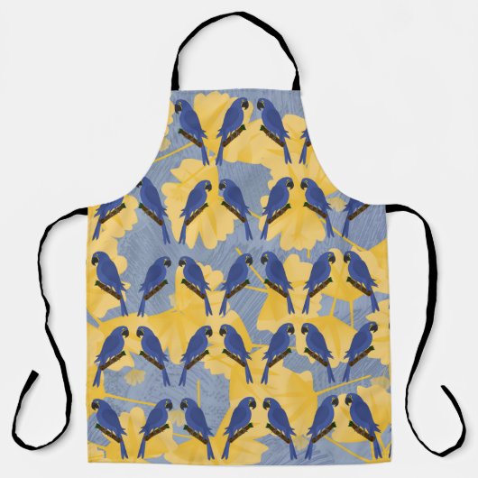 ブルーパロツエプロン エプロン (正面)