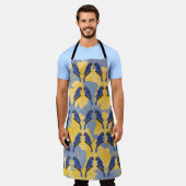 ブルーパロツエプロン エプロン (着用した状態)