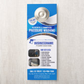 ブルーパワー洗浄圧力洗浄ハウスクリーニング ドアノブサイン (ノブ)