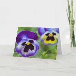 ブルーパンジー カード
