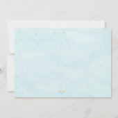 ブルーパンダ誕生日招待状 招待状 (裏面)