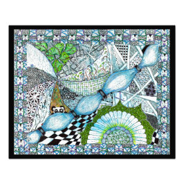 ブルーパンダ フォトプリント           