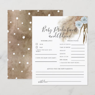 ブルーパンパスグラスベビー予測&アドバイスカード