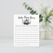 ブルーパンプキンガールベビー名シャワーゲーム (スタンド正面)