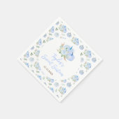 ブルーパンプキンスフローラSweet sixteen スタンダードカクテルナプキン (角)