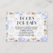 ブルーパンプキンズボーイベビーブックリクエスト エンクロージャーカード (正面)