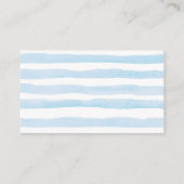 ブルーパンプキントラックおむつラッフルカード エンクロージャーカード (裏面)