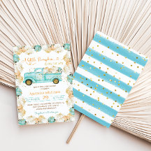 ブルーパンプキンボーイベビーシャワー